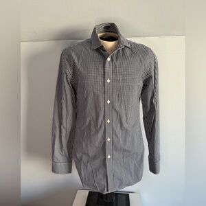 Thompson Shirtings by J.Crew Dress Shirt Small 14-14.5